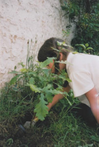 Children's tree planting activities with 'Green Makes White' Book